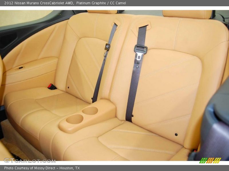 Rear Seat of 2012 Murano CrossCabriolet AWD