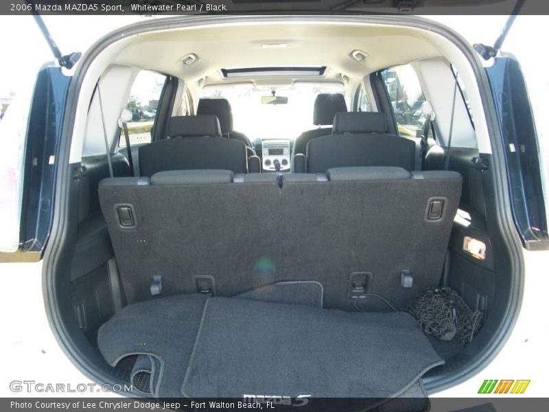 Whitewater Pearl / Black 2006 Mazda MAZDA5 Sport