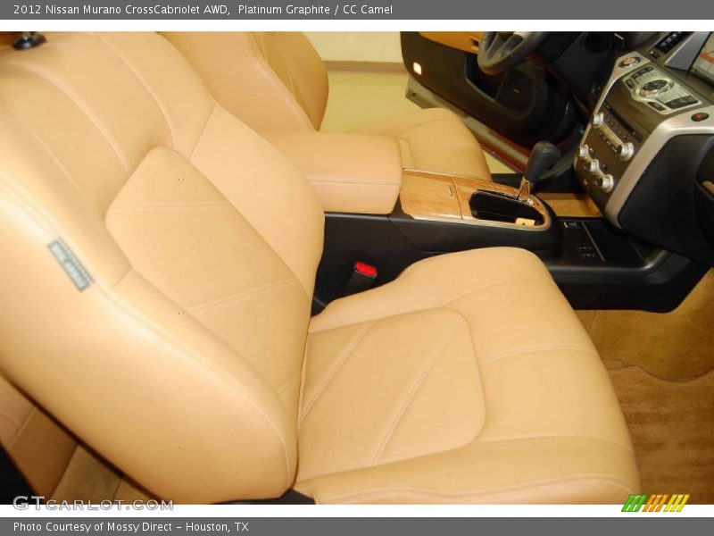 Front Seat of 2012 Murano CrossCabriolet AWD