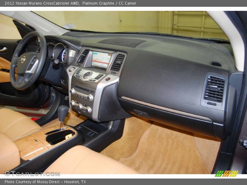 Dashboard of 2012 Murano CrossCabriolet AWD
