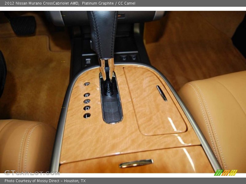  2012 Murano CrossCabriolet AWD Xtronic CVT Automatic Shifter