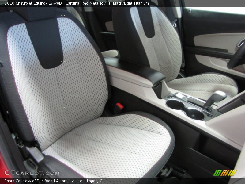 Cardinal Red Metallic / Jet Black/Light Titanium 2010 Chevrolet Equinox LS AWD