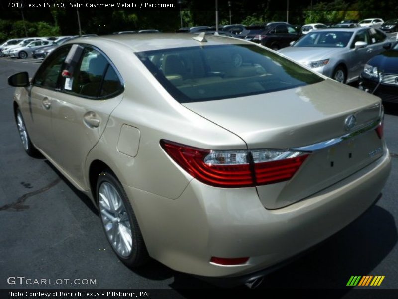 Satin Cashmere Metallic / Parchment 2013 Lexus ES 350