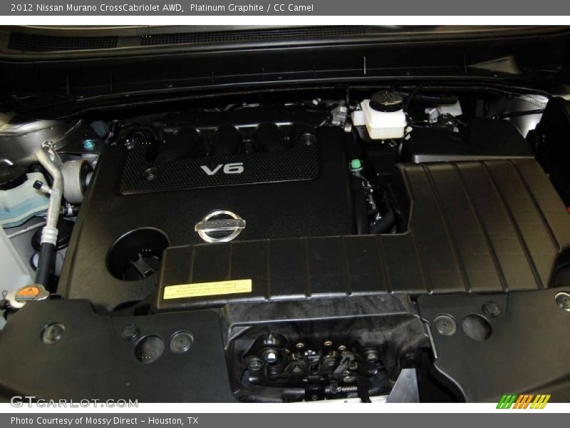  2012 Murano CrossCabriolet AWD Engine - 3.5 Liter DOHC 24-Valve CVTCS V6