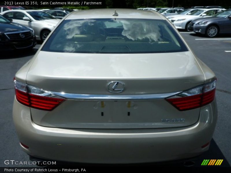 Satin Cashmere Metallic / Parchment 2013 Lexus ES 350