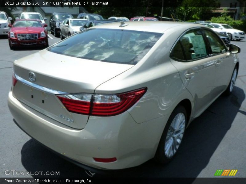 Satin Cashmere Metallic / Parchment 2013 Lexus ES 350