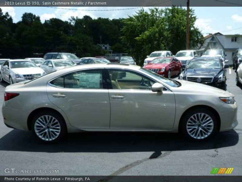 Satin Cashmere Metallic / Parchment 2013 Lexus ES 350