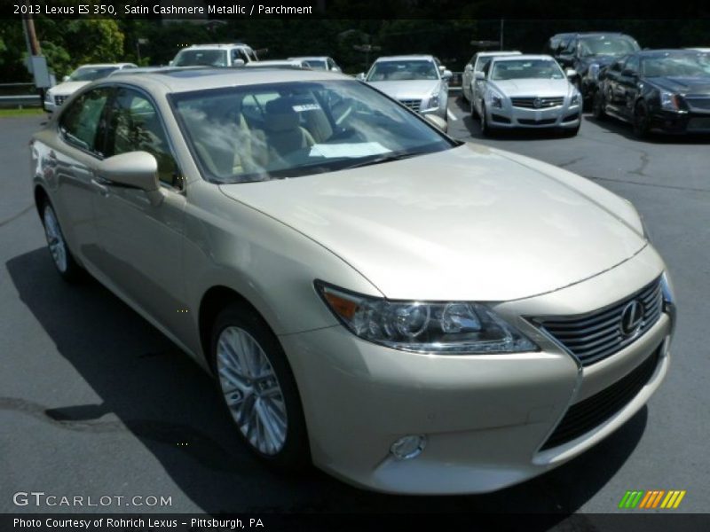 Satin Cashmere Metallic / Parchment 2013 Lexus ES 350