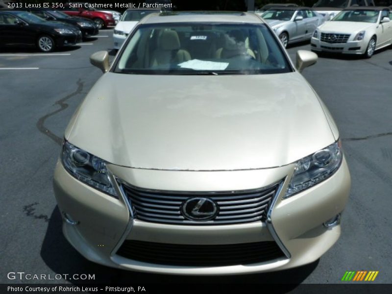 Satin Cashmere Metallic / Parchment 2013 Lexus ES 350