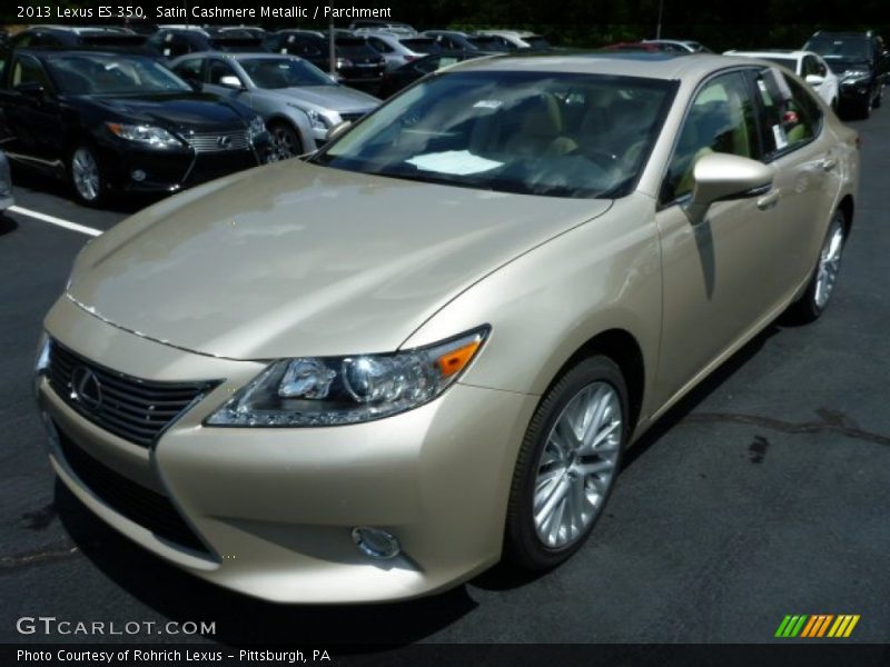 Satin Cashmere Metallic / Parchment 2013 Lexus ES 350