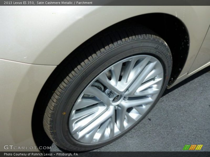Satin Cashmere Metallic / Parchment 2013 Lexus ES 350