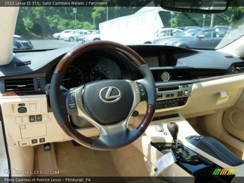 Satin Cashmere Metallic / Parchment 2013 Lexus ES 350