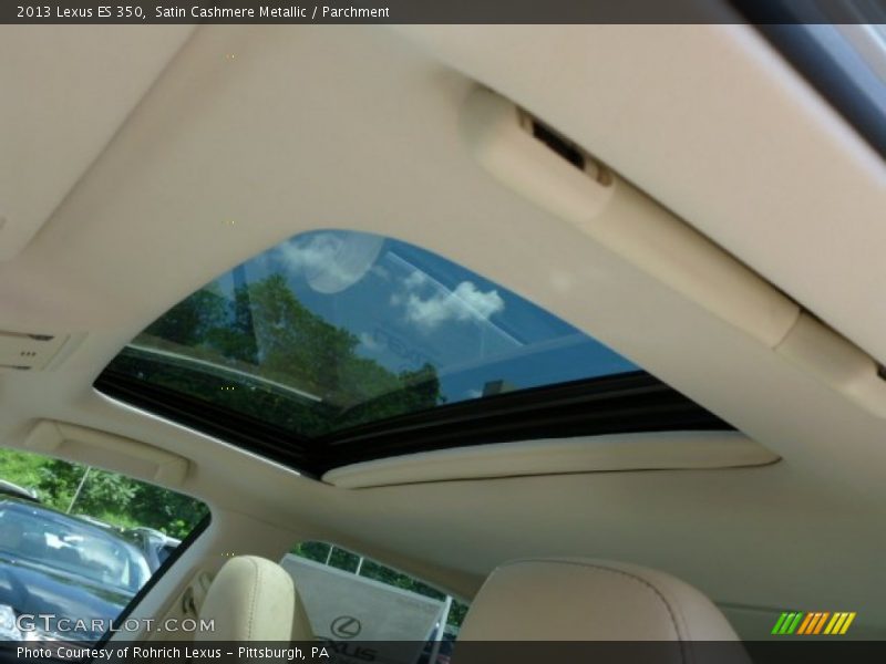 Satin Cashmere Metallic / Parchment 2013 Lexus ES 350