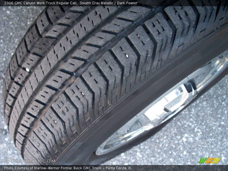 Stealth Gray Metallic / Dark Pewter 2006 GMC Canyon Work Truck Regular Cab