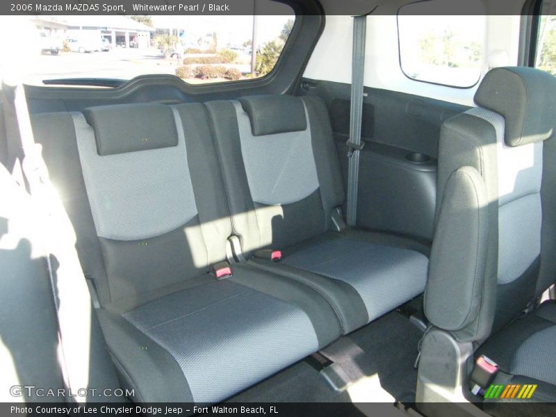 Whitewater Pearl / Black 2006 Mazda MAZDA5 Sport