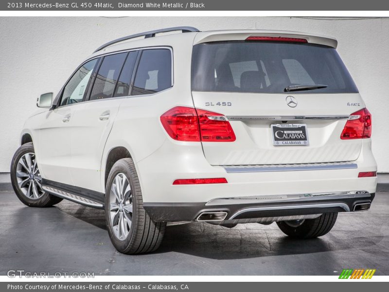 Diamond White Metallic / Black 2013 Mercedes-Benz GL 450 4Matic