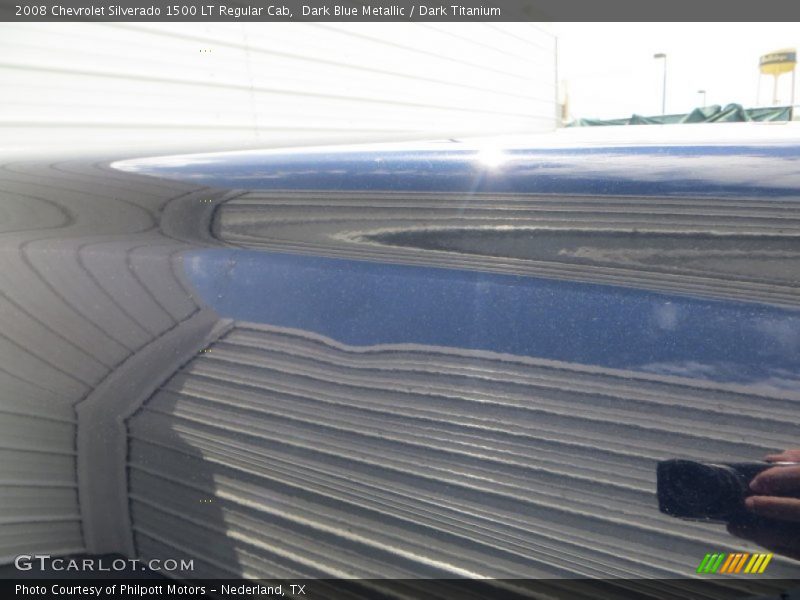 Dark Blue Metallic / Dark Titanium 2008 Chevrolet Silverado 1500 LT Regular Cab
