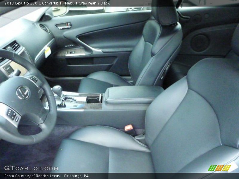 2013 IS 250 C Convertible Black Interior