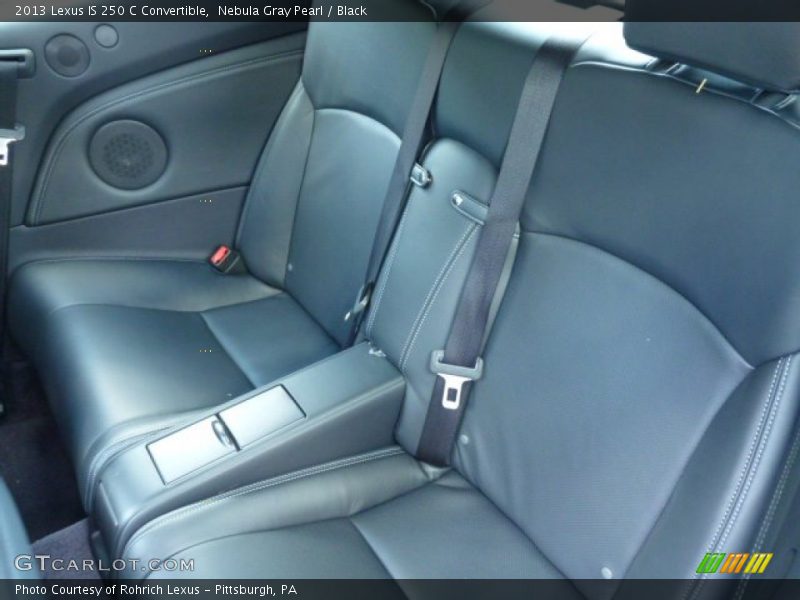 Rear Seat of 2013 IS 250 C Convertible