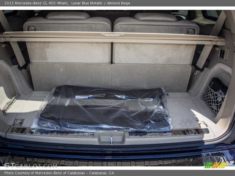 Lunar Blue Metallic / Almond Beige 2013 Mercedes-Benz GL 450 4Matic