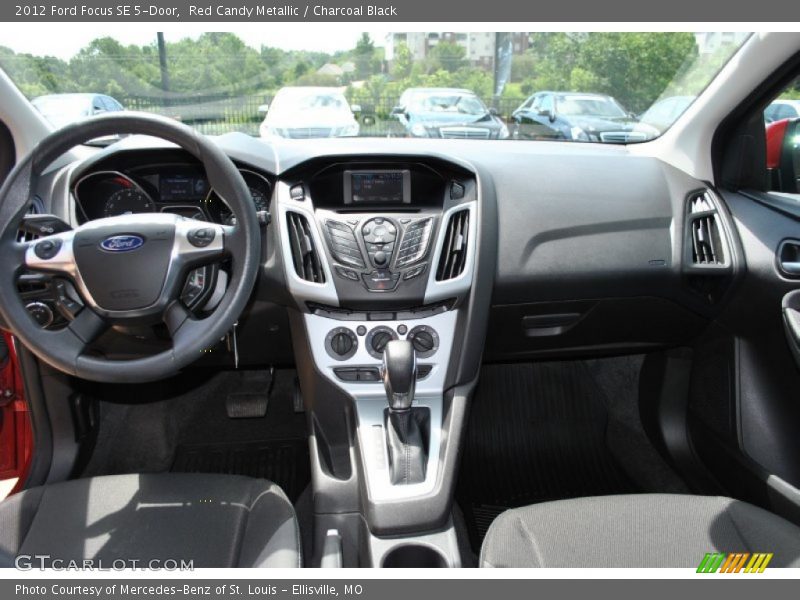 Red Candy Metallic / Charcoal Black 2012 Ford Focus SE 5-Door
