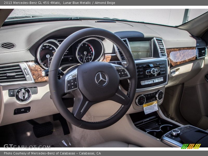 Lunar Blue Metallic / Almond Beige 2013 Mercedes-Benz GL 450 4Matic
