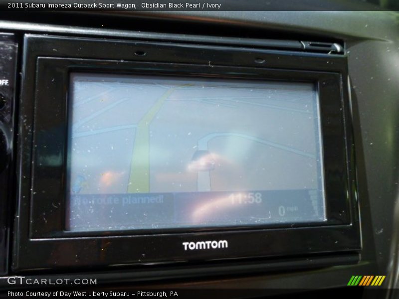 Obsidian Black Pearl / Ivory 2011 Subaru Impreza Outback Sport Wagon