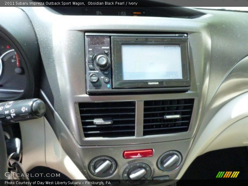 Obsidian Black Pearl / Ivory 2011 Subaru Impreza Outback Sport Wagon