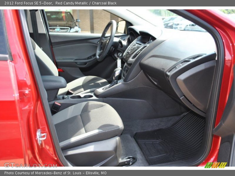 Red Candy Metallic / Charcoal Black 2012 Ford Focus SE 5-Door