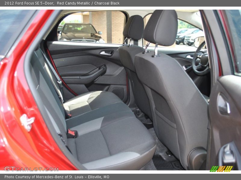 Red Candy Metallic / Charcoal Black 2012 Ford Focus SE 5-Door