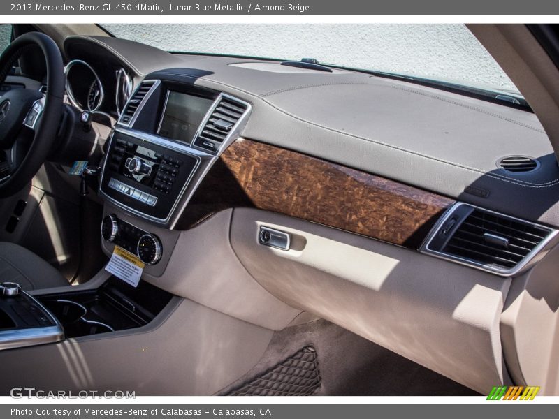 Lunar Blue Metallic / Almond Beige 2013 Mercedes-Benz GL 450 4Matic