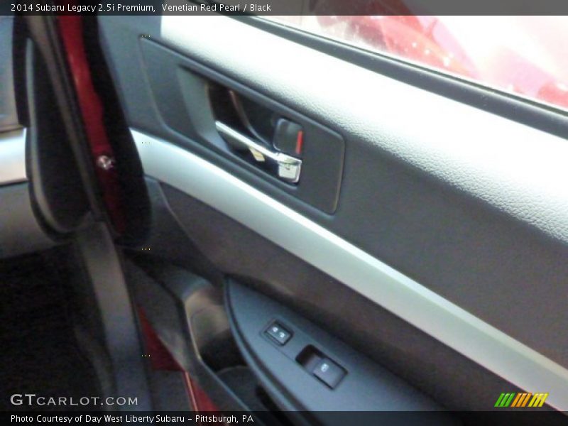 Venetian Red Pearl / Black 2014 Subaru Legacy 2.5i Premium