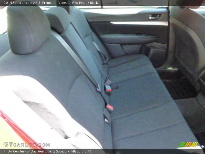 Venetian Red Pearl / Black 2014 Subaru Legacy 2.5i Premium