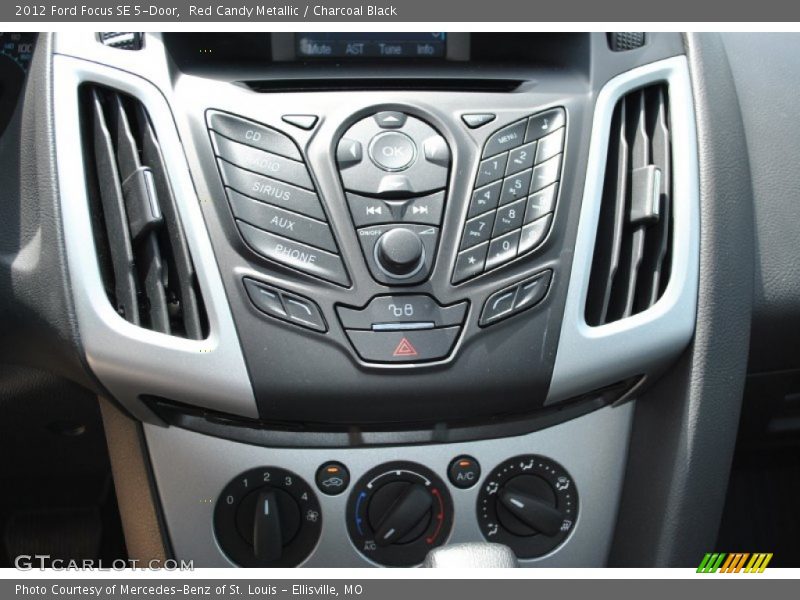 Red Candy Metallic / Charcoal Black 2012 Ford Focus SE 5-Door