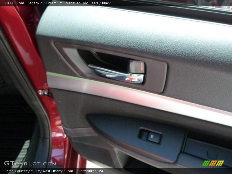 Venetian Red Pearl / Black 2014 Subaru Legacy 2.5i Premium