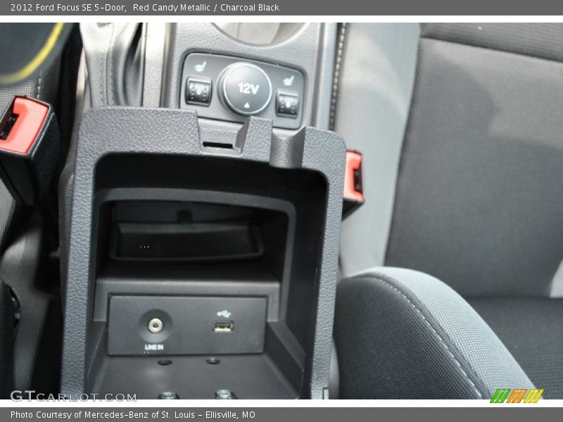 Red Candy Metallic / Charcoal Black 2012 Ford Focus SE 5-Door