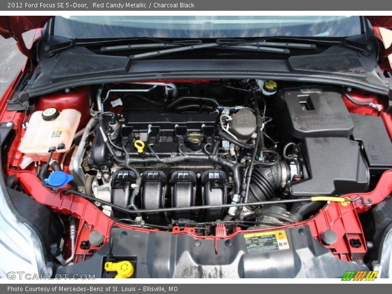 Red Candy Metallic / Charcoal Black 2012 Ford Focus SE 5-Door