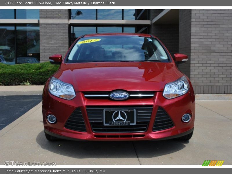 Red Candy Metallic / Charcoal Black 2012 Ford Focus SE 5-Door