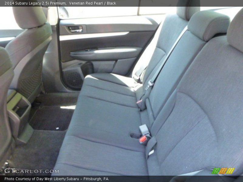 Venetian Red Pearl / Black 2014 Subaru Legacy 2.5i Premium