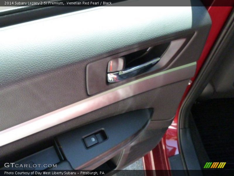 Venetian Red Pearl / Black 2014 Subaru Legacy 2.5i Premium