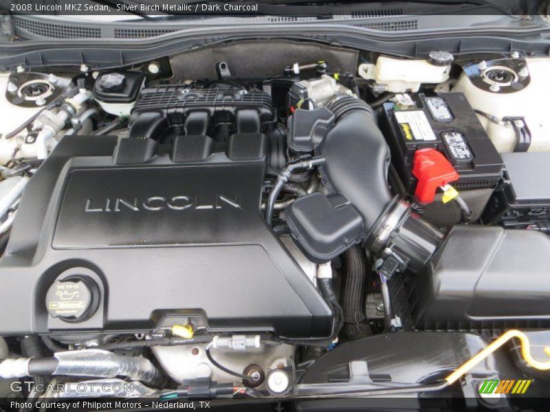 Silver Birch Metallic / Dark Charcoal 2008 Lincoln MKZ Sedan