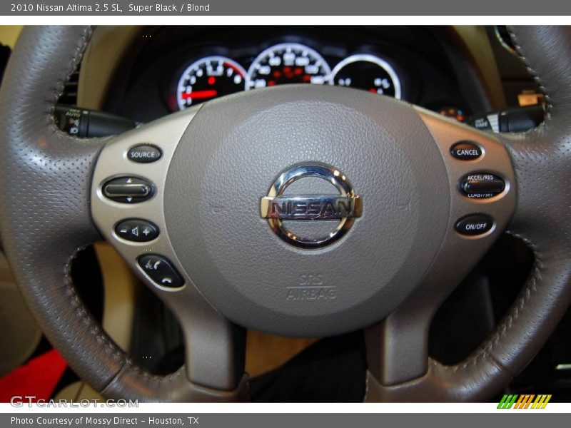 Super Black / Blond 2010 Nissan Altima 2.5 SL