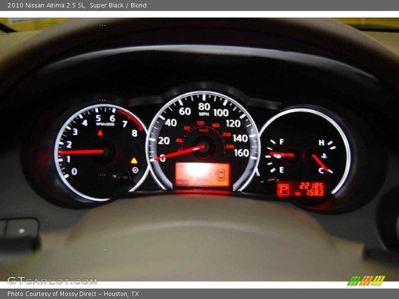 Super Black / Blond 2010 Nissan Altima 2.5 SL