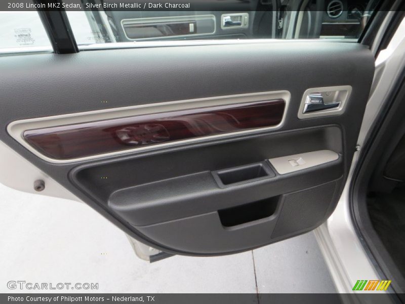 Silver Birch Metallic / Dark Charcoal 2008 Lincoln MKZ Sedan