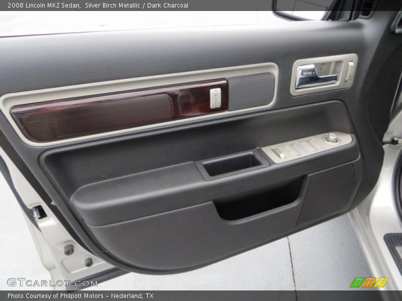 Silver Birch Metallic / Dark Charcoal 2008 Lincoln MKZ Sedan