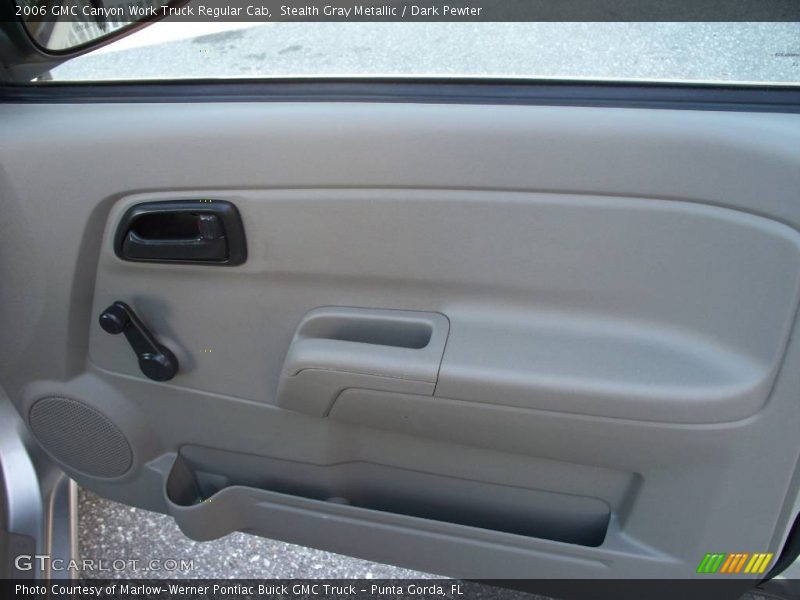 Stealth Gray Metallic / Dark Pewter 2006 GMC Canyon Work Truck Regular Cab