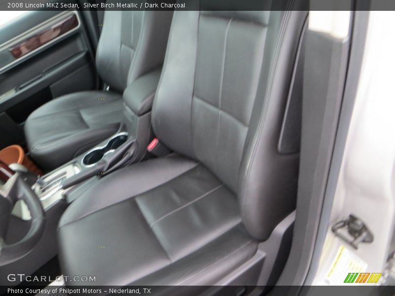 Silver Birch Metallic / Dark Charcoal 2008 Lincoln MKZ Sedan