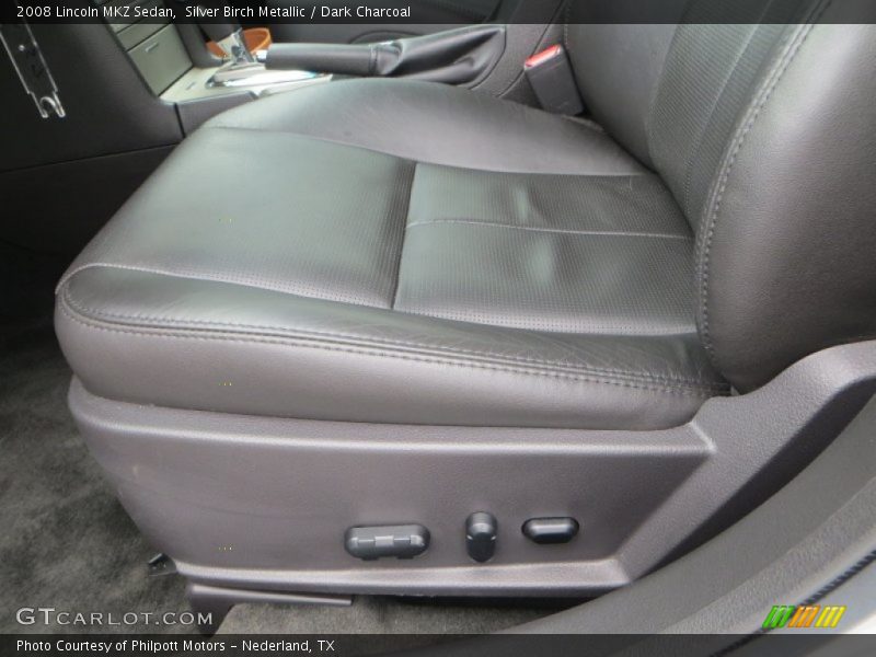 Silver Birch Metallic / Dark Charcoal 2008 Lincoln MKZ Sedan