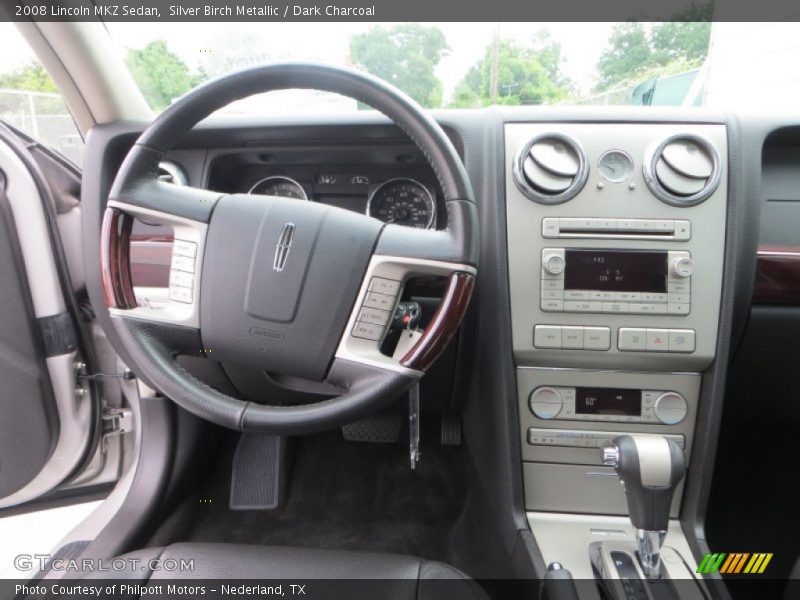 Silver Birch Metallic / Dark Charcoal 2008 Lincoln MKZ Sedan