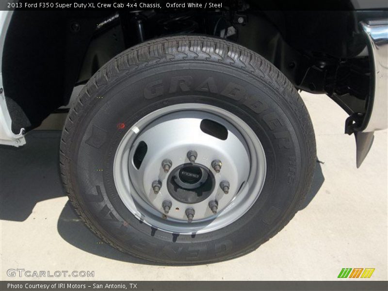  2013 F350 Super Duty XL Crew Cab 4x4 Chassis Wheel